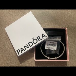 Authentic Pandora Open Bangle Bracelet